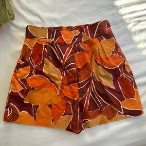Zara high waisted shorts